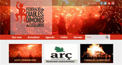 Desktop Screenshot of diables.cat